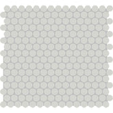 American Olean Color Story 13.5" X 11.44" Penny Round Mosaic Balance