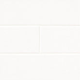 MS International Metro 2" x 8" Bullnose Glossy White