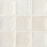Bedrosians Celine 4" x 4" Glossy White