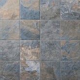 Bedrosians Sinai 6" x 6" R11 Pressed Matte Blue