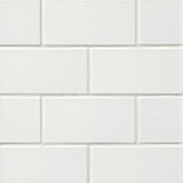 Tile Shop Metro Bianco 3x6 Gloss White