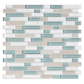 American Olean Color Appeal 11.75" X 12.5" Glass/Stone Blends Pacific Coast