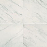 American Olean Ideology 24" X 24" Polished Carrara White