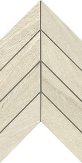 American Olean Montesano 2" X 5" Mosaics Chevron White