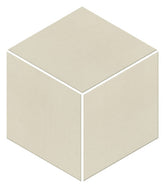 American Olean Neoconcrete 11.5" X 11.5" 3D Cube Mosaic White