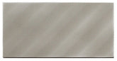 American Olean Refined Metals 4.25" X 8.5" Linear Wave Gloss Stainless