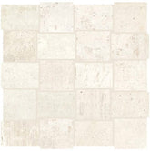 American Olean Union 12" X 12" Mosaic Platinum White