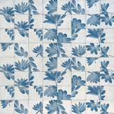 Marazzi Rice 6" X 6" Bianco Deco Blossom