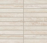 Daltile Calligo 1'' x 6'' Stacked Mosaic 12'' x 10'' Matte Tusk