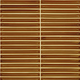 Daltile Artefino Vintage 0.5" x 6" Pyramid Mosaic 12" x 11" Amber