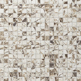 Daltile Panoramic Duet 2" x 2" Straight Joint Mosaic 12" x 24" Matte Calacatta Aries