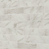 Daltile Platinum 4" x 12" Matte Calacatta Empire