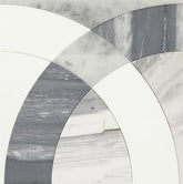 Daltile Eclessia Marble 12" x 12" Arches Polished Volakas Blend