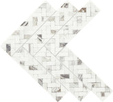 Daltile Eclessia Marble 14" x 15" Double Herringbone Volakas