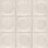 Daltile Nu Bare 4" x 4" Circle Glossy Bone
