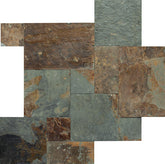 Daltile Slate Flagstone Pattern Natural Cleft Mongolian Spring
