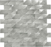 Daltile Anthology 1" X 2" Brick Joint Steel