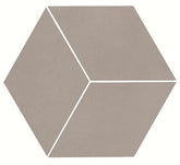 Daltile Uniform Mosaic 12" X 12" 3D Cube Taupe