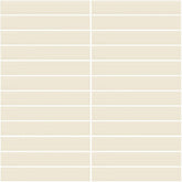 Daltile Color Wheel Mosaic 1'' x 6'' Straight 12'' x 10'' Glossy Biscuit