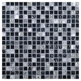 Daltile Marvel 0.625" x 0.625" Straight Joint Mosaic 12" x 12" Mixed Mystique