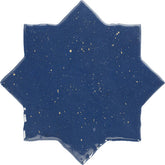 Marazzi Constellaire 8" x 8" Star Handcrafted Glossy Nova