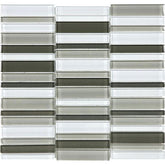 Chesapeake Essentials Glass Random Stacked Mosaic Special Order Mineral Blend