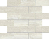 Emser Mood 12"x12" Mosaic 2"X4" Ivory