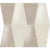 American Olean Neospeck 12" X 12" Mosaic Trapezoid Warm Universal