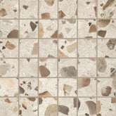 Marazzi Curation 2" x 2" Mosaic Straight Joint 12" x 12" Stucco