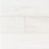 MS International Natural Stone Marble 4" x 12" Polished Bianco Dolomite
