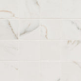 MS International Kaya 3" x 3" Matte Calacatta Lucca