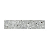 Emser Fragmento 3" x 12" Large Bullnose Matte Silvr