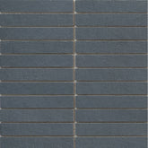 Emser Genesis 1" x 6" Stacked Mosaic 12" x 12" Matte Denim