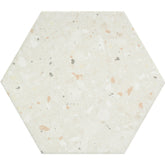 Emser Tatsu 10" x 11" Hexagon Satin Blanco