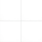 MS International Domino 24" x 24" Polished White