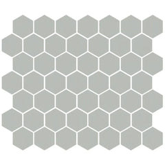 American Olean Color Story 11.62" X 10.25" Dot mounted 1.5" Hex Mosaic Balance