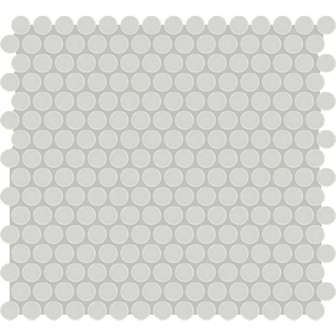American Olean Color Story 13.5" X 11.44" Penny Round Mosaic Balance