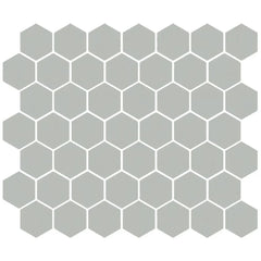 American Olean Color Story 11.62" X 10.25" Dot mounted 1.5" Hex Mosaic Matte Balance