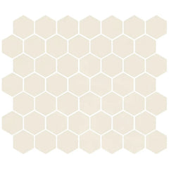 American Olean Color Story 11.62" X 10.25" Dot mounted 1.5" Hex Mosaic Matte Calm