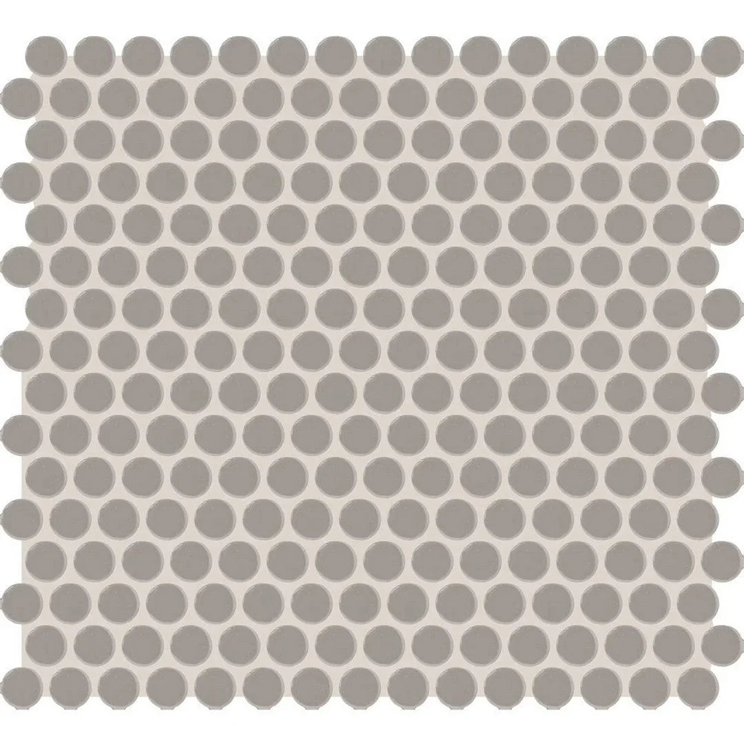 American Olean Color Story 13.5" X 11.44" Penny Round Mosaic Matte Dependable