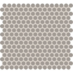 American Olean Color Story 13.5" X 11.44" Penny Round Mosaic Matte Dependable