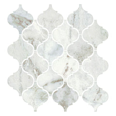 American Olean Mythique Marble 11" X 12" Arabesque Mosaic Majestic
