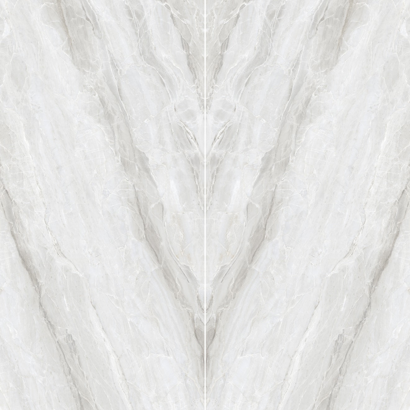 Bedrosians Magnifica Encore Slab 60" x 126" Bookmatched Honed Pietra Bianca