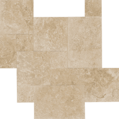 Bedrosians Travertine Pattern 1/2" Brushed 8" x 8" - 8" x 16" - 16" x 16" - 16" x 24" Durango