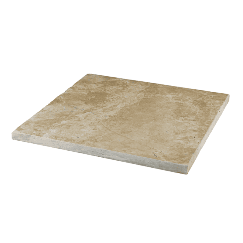 Bedrosians Travertine 24" x 24" 3cm Paver Durango