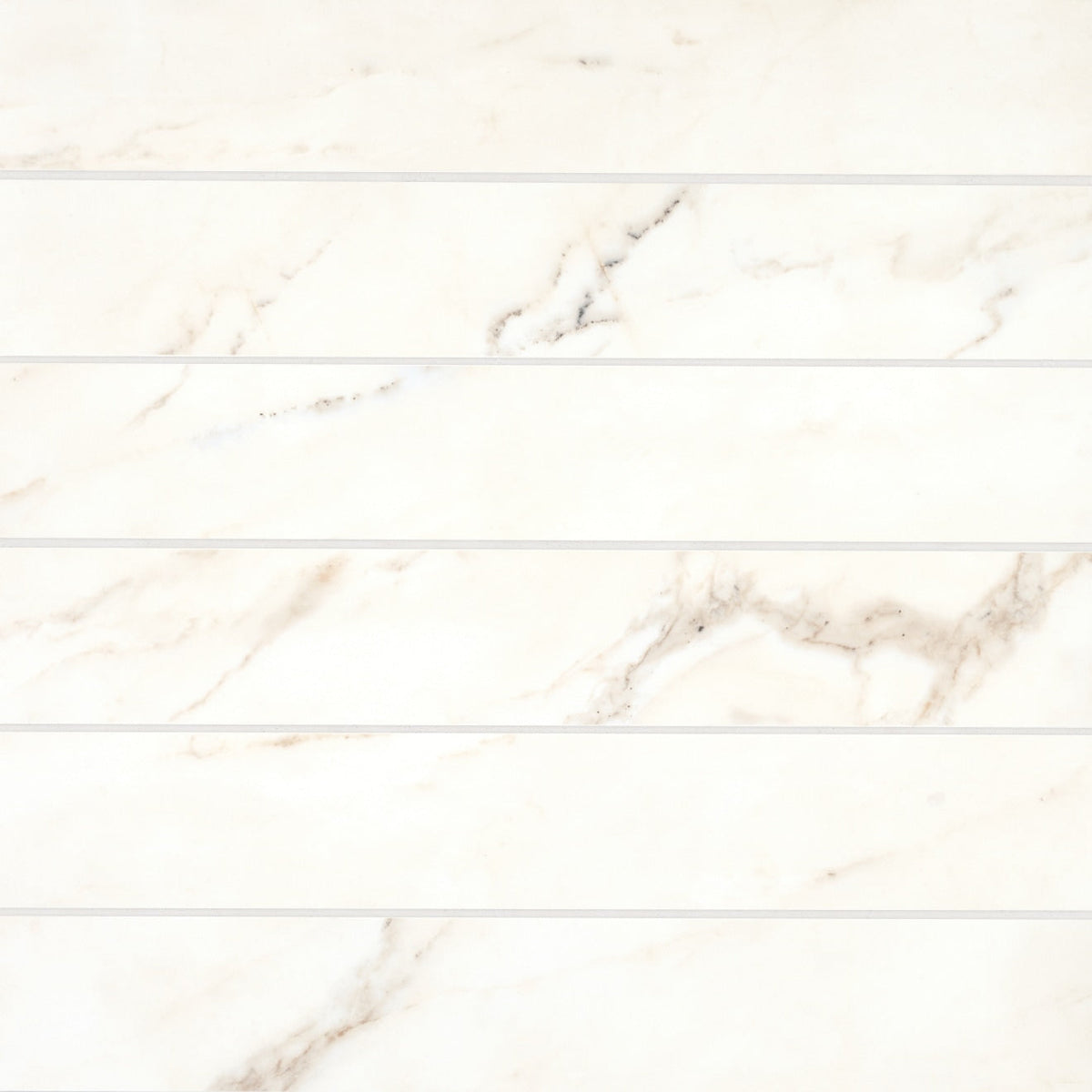 Bedrosians Magnifica 4" x 24" Honed Calacatta Oro