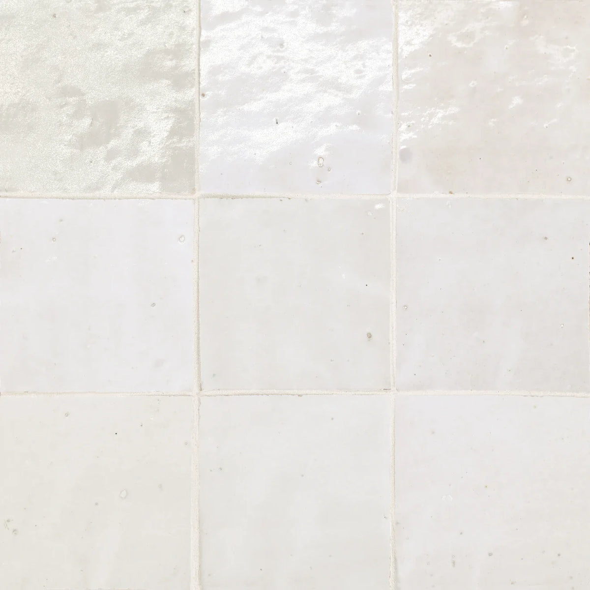 Bedrosians Zagora 4" X 4" Gloss Blanc