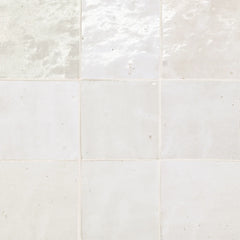 Bedrosians Zagora 4" X 4" Gloss Blanc