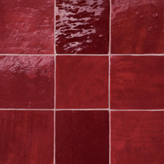 Bedrosians Zagora 4" X 4" Gloss Vert Gris