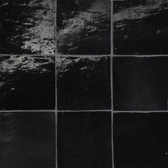 Bedrosians Zagora 4" X 4" Gloss Nero